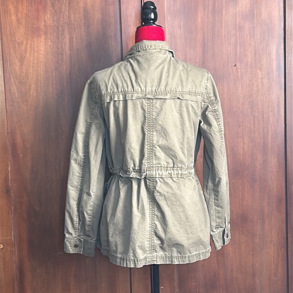 Per Se Army Fatigue Jacket with Trench Detail L - Picture 2 of 9